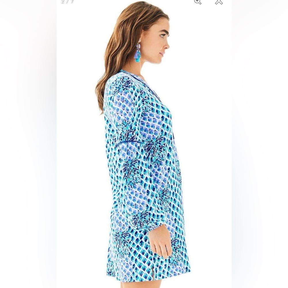 Lilly Pulitzer Joy Knit Pineapple print dress women size medium